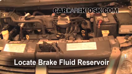 2007 Dodge Grand Caravan SXT 3.8L V6 Brake Fluid Add Fluid
